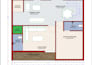 redraw blueprints or floor plans urgently in color or bw using autocad